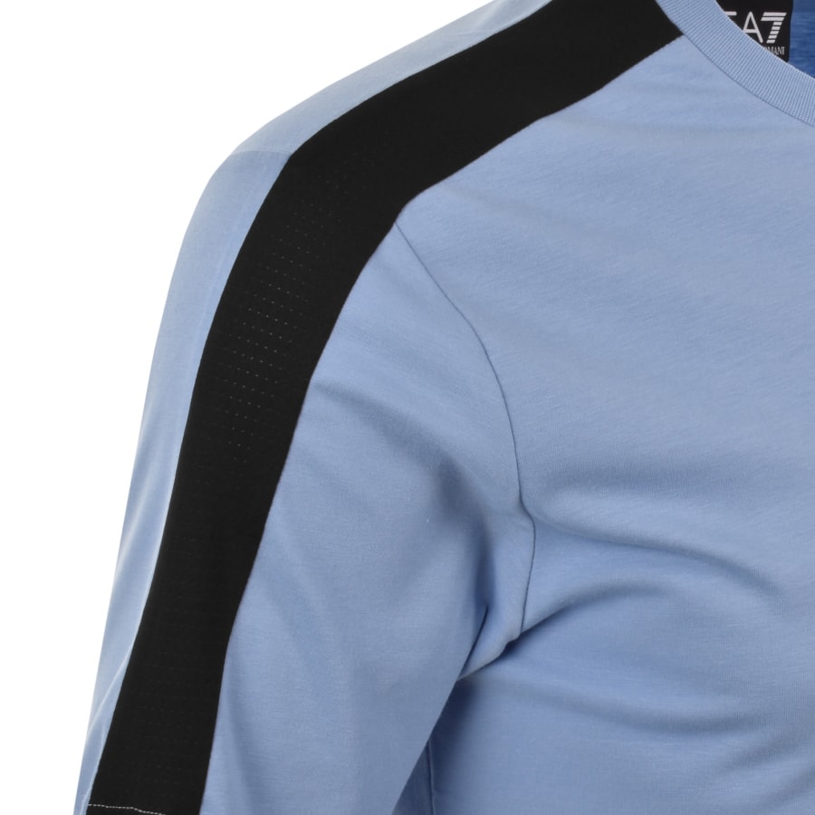 Image number 4 for EA7 Emporio Armani Dynamic Ventus7 T Shirt Blue