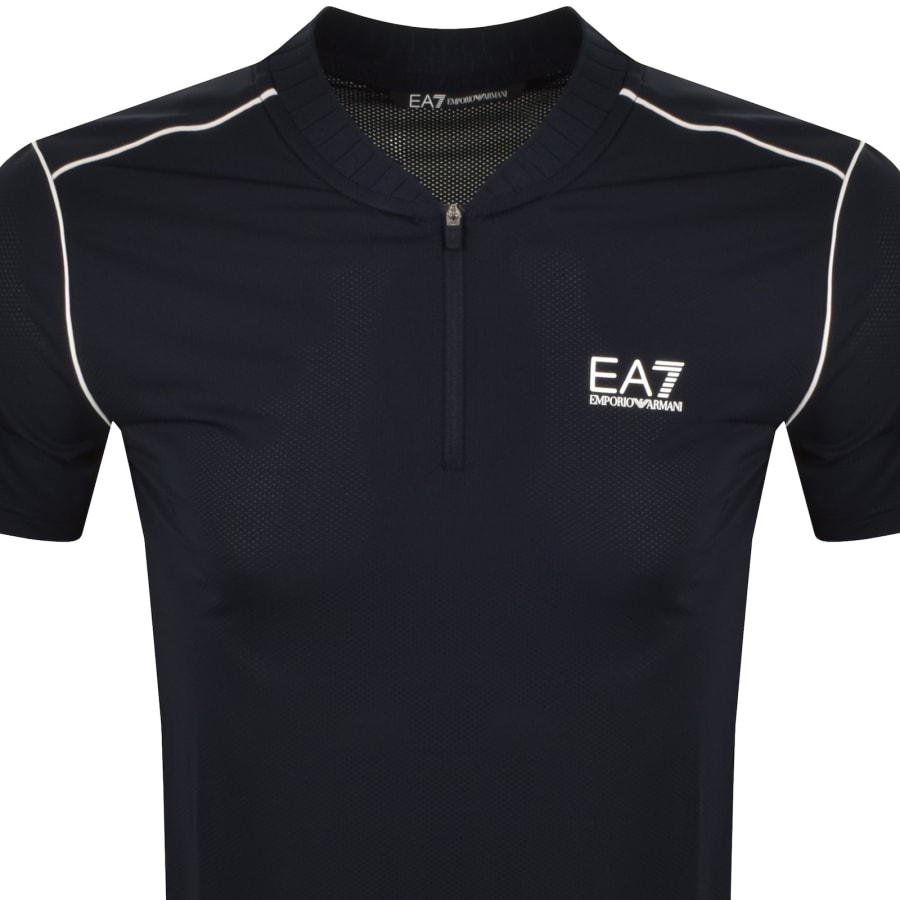Image number 3 for EA7 Emporio Armani Tennis Pro T Shirt Navy