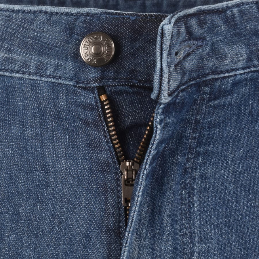 Image number 5 for Emporio Armani J06 Slim Fit Jeans Blue