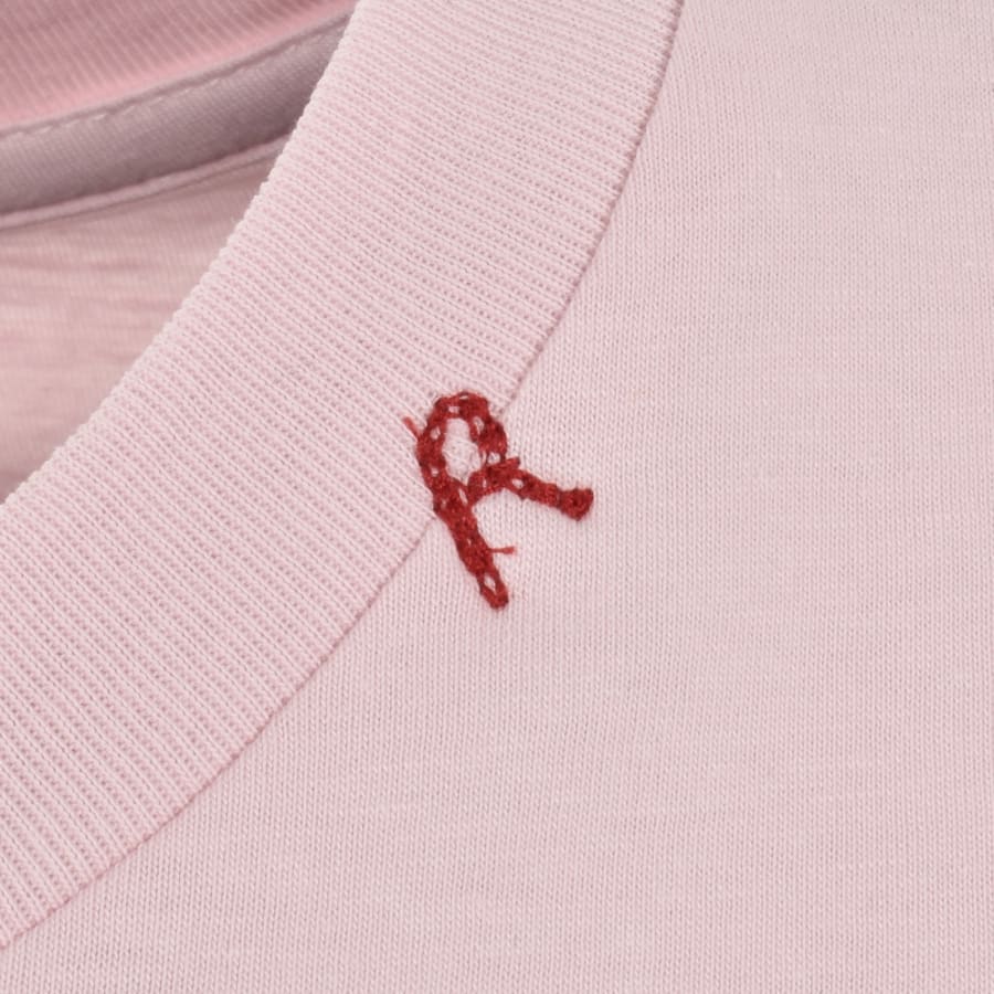 Image number 4 for Replay Graphic T Shirt Pink