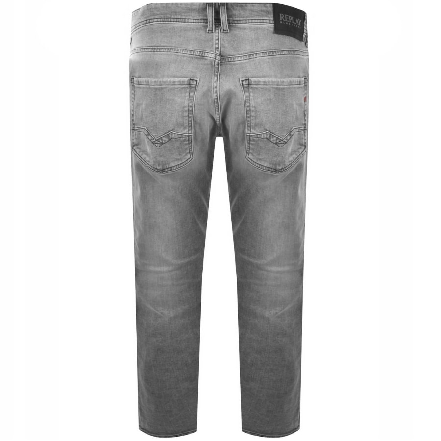 Image number 3 for Replay Rocco Jeans Medium Grey