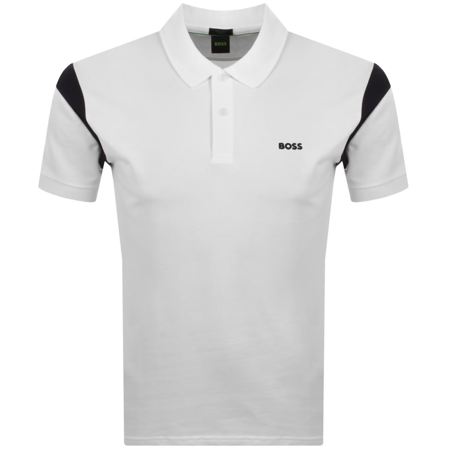 Image number 1 for BOSS Union Paddy Polo T Shirt White