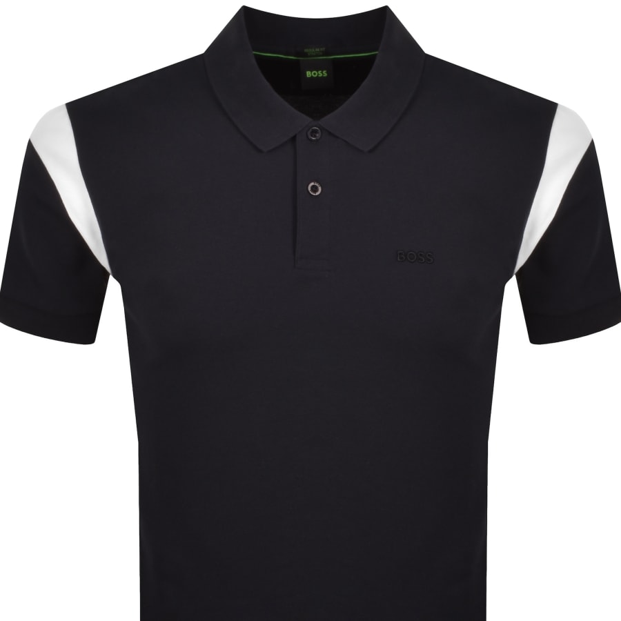 Image number 2 for BOSS Union Paddy Polo T Shirt Dark Blue