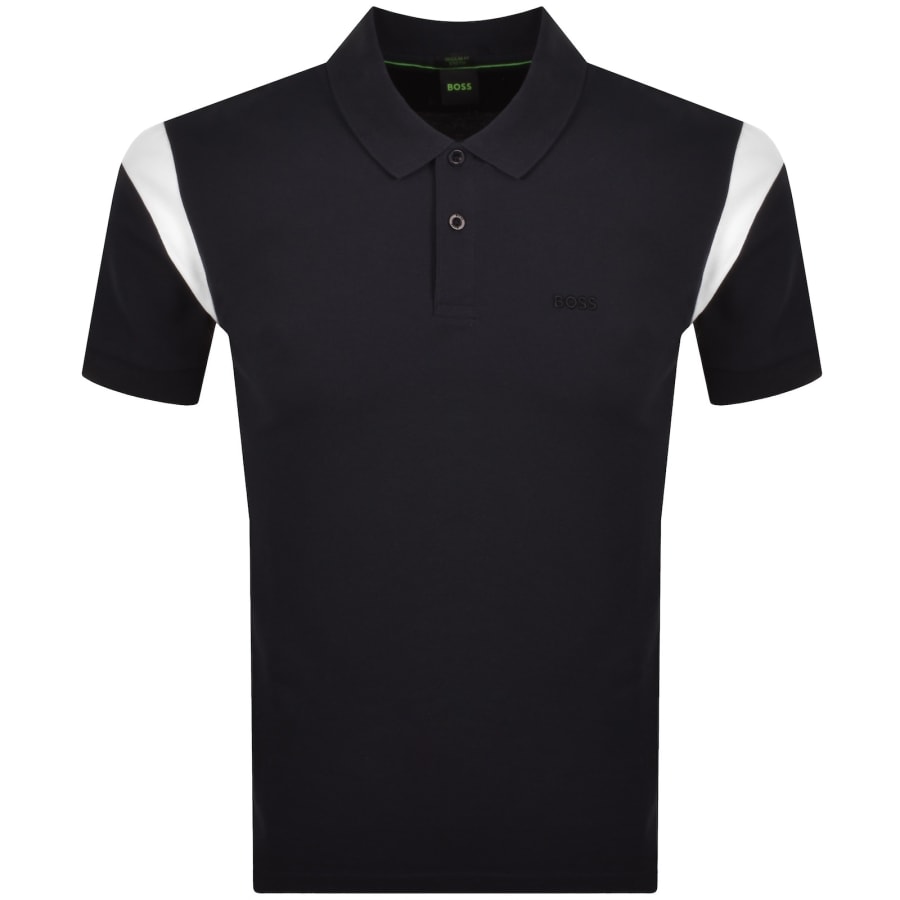 Image number 1 for BOSS Union Paddy Polo T Shirt Dark Blue