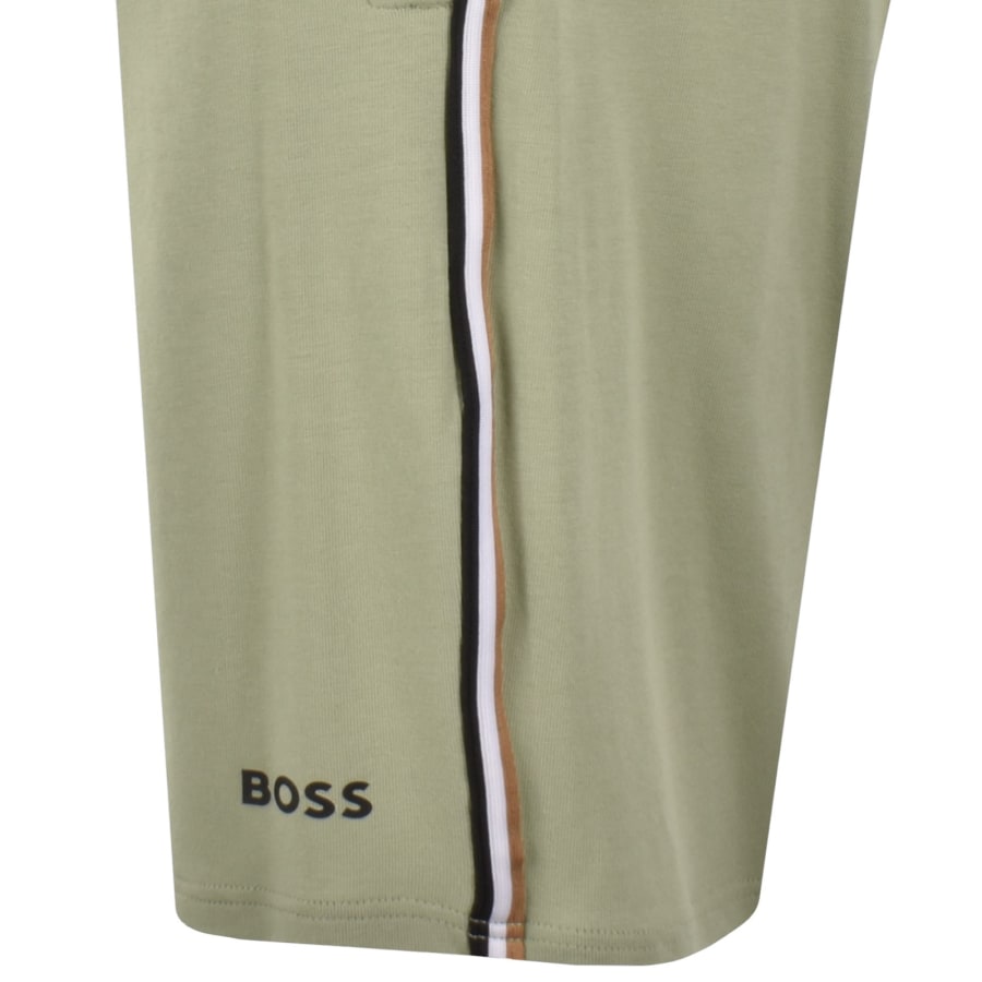 Image number 5 for BOSS Unique Jersey Shorts Green