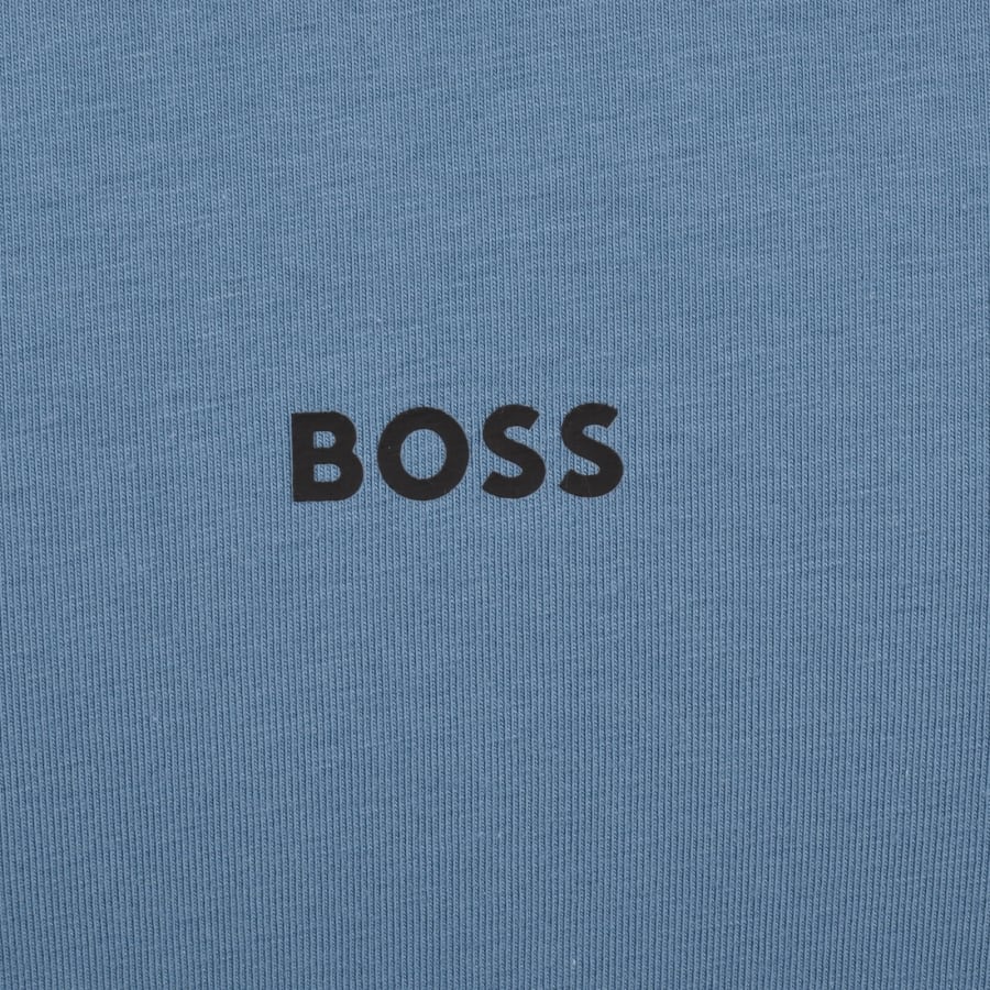 Image number 3 for BOSS Unique T Shirt Blue