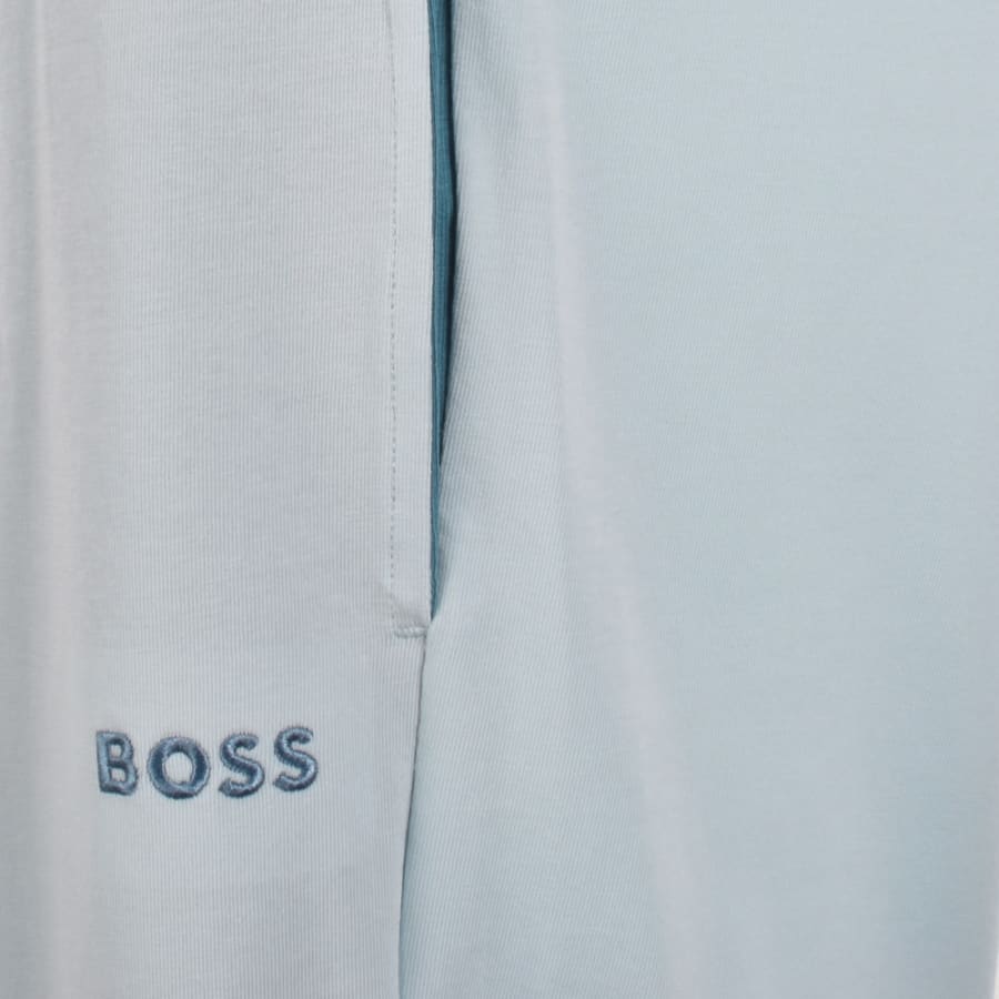 Image number 3 for BOSS Mix And Match Jersey Shorts Pale Blue