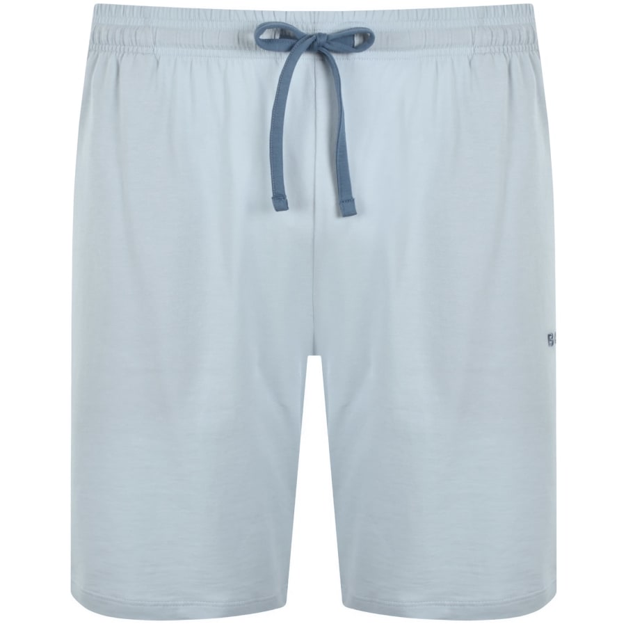 Image number 1 for BOSS Mix And Match Jersey Shorts Pale Blue