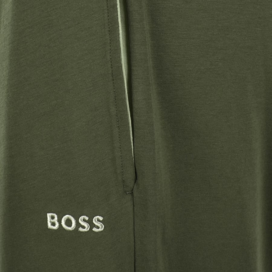 Image number 3 for BOSS Mix And Match Jersey Shorts Green