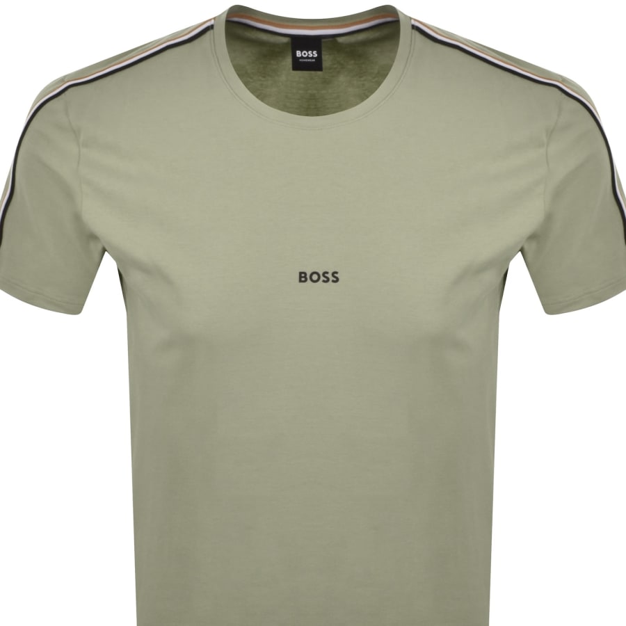 Image number 2 for BOSS Unique T Shirt Green