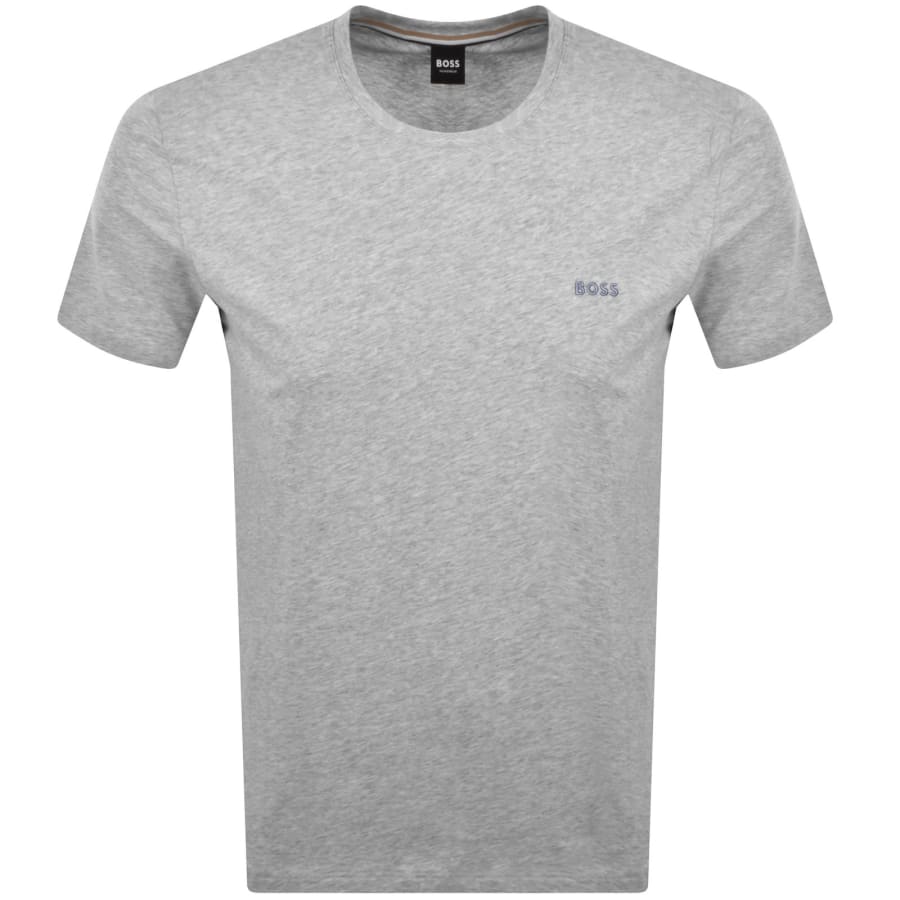 Image number 1 for BOSS Mix And Match T Shirt Light Grey