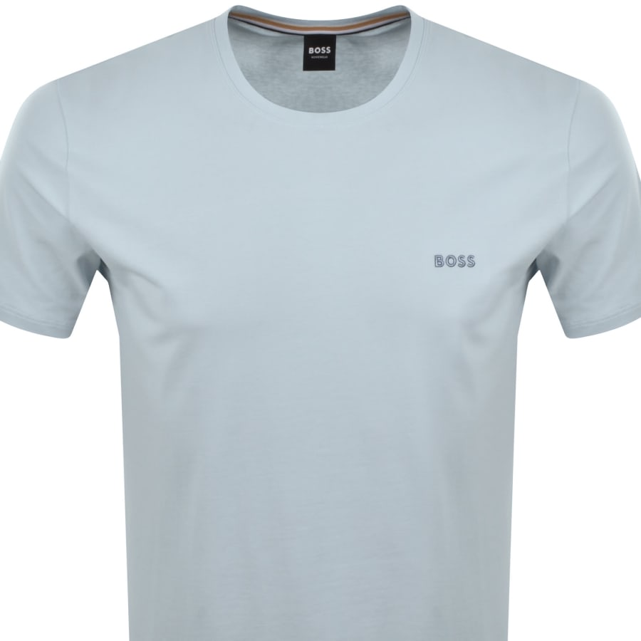 Image number 2 for BOSS Mix And Match T Shirt Pale Blue