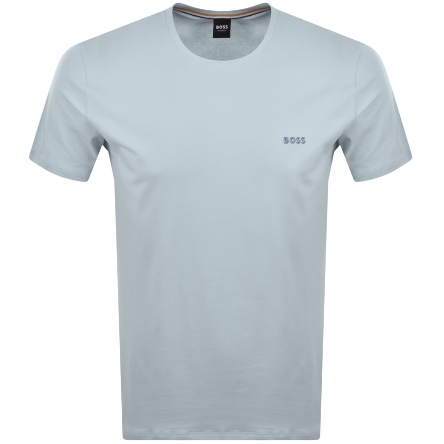 Image number 1 for BOSS Mix And Match T Shirt Pale Blue