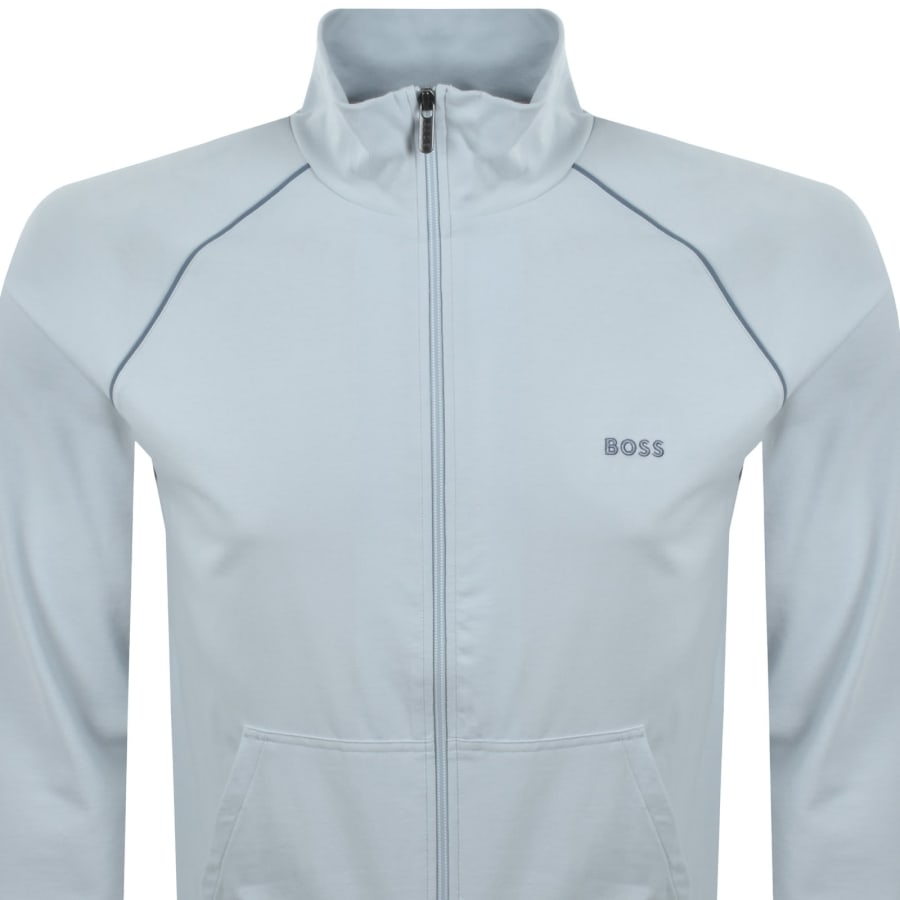 Image number 2 for BOSS Mix And Match Full Zip Sweatshirt Blue