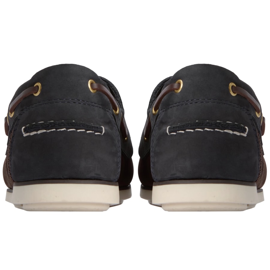 Image number 2 for Barbour Wake Boat Shoes Brown
