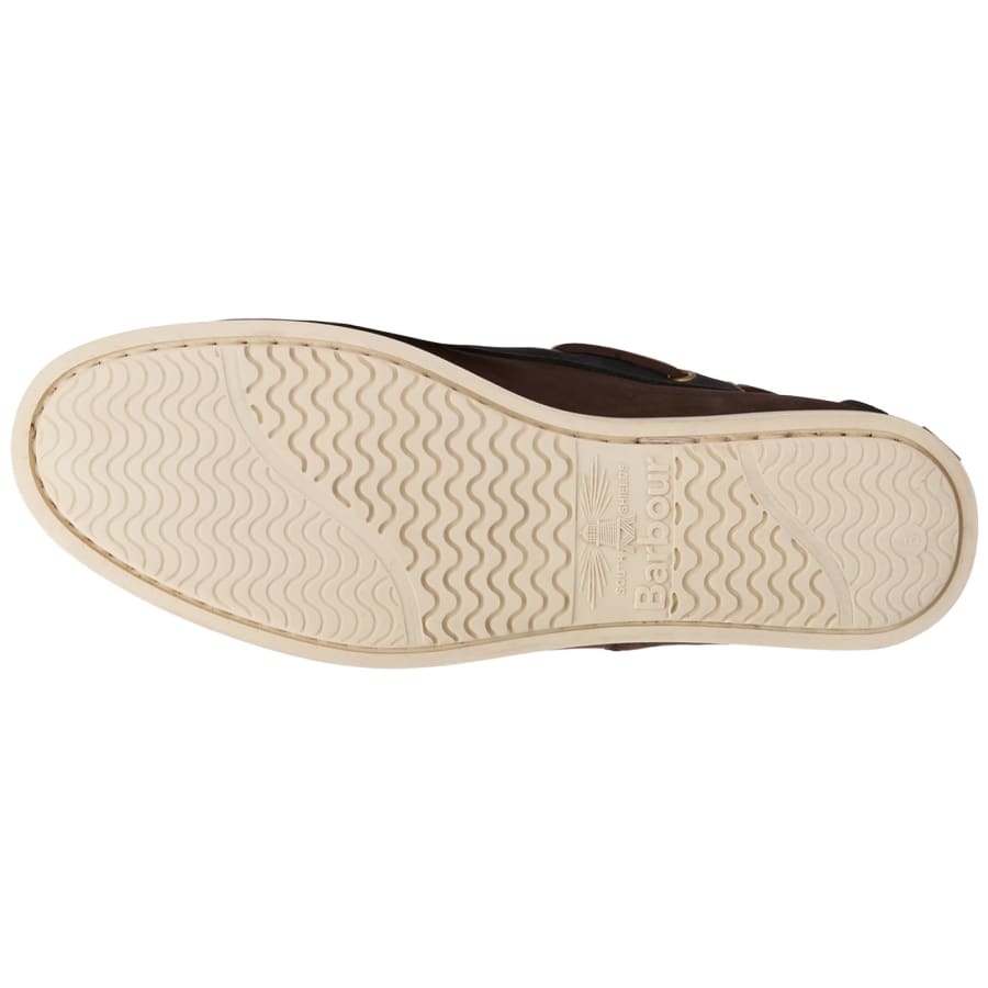 Image number 5 for Barbour Wake Boat Shoes Brown