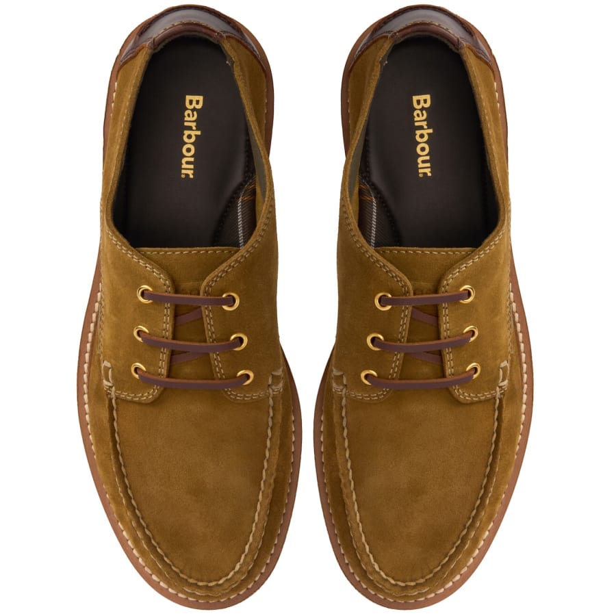Image number 3 for Barbour Aydon Shoes Brown