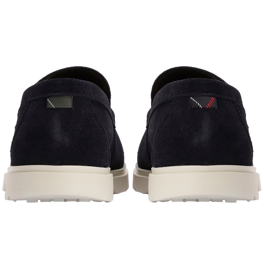 Image number 2 for Barbour Carty Loafer Shoes Navy
