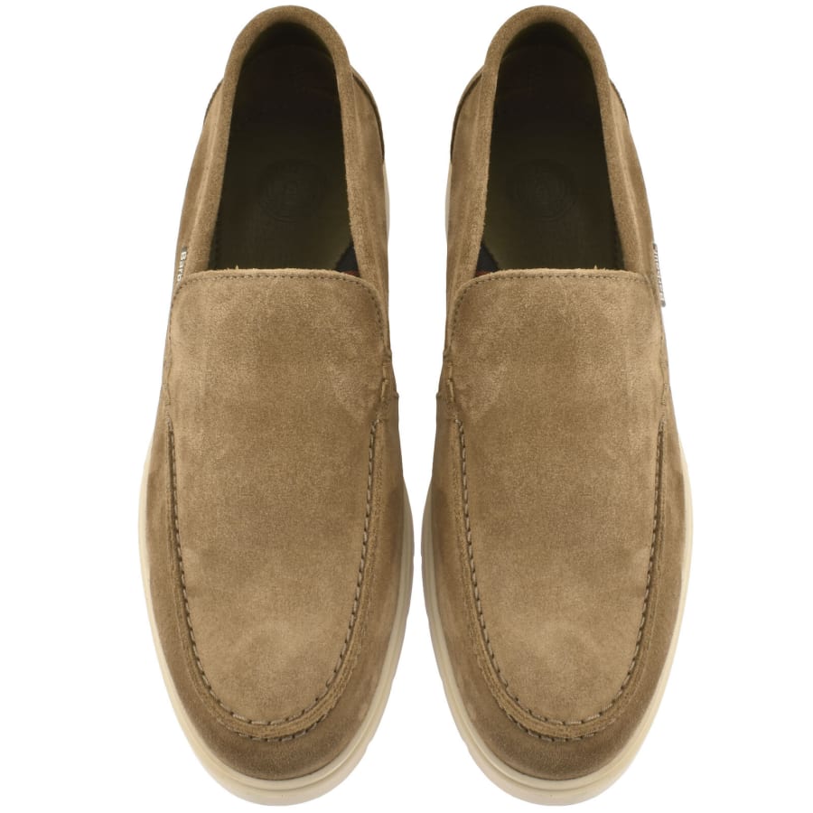 Image number 3 for Barbour Carty Loafer Shoes Brown