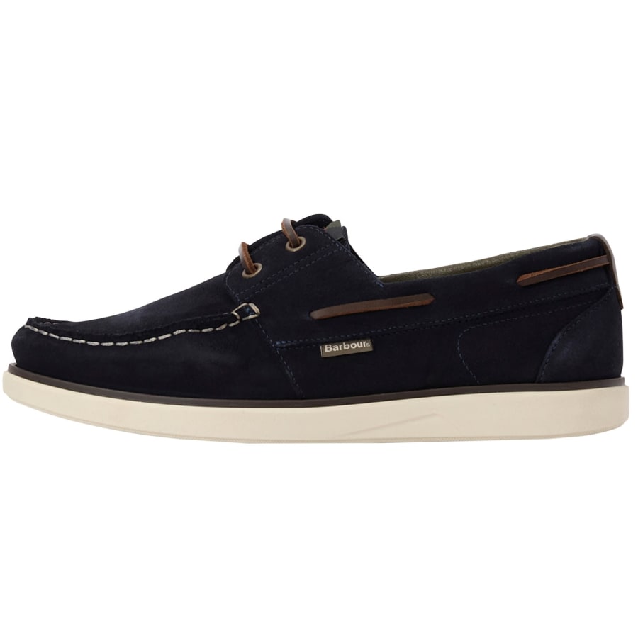Image number 1 for Barbour Rothley Boat Shoes Navy