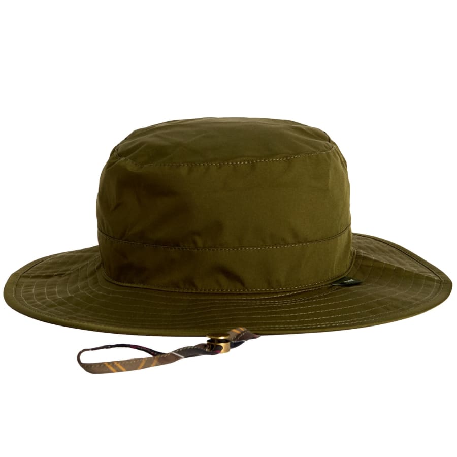 Image number 2 for Barbour Longhall Bucket Hat Green