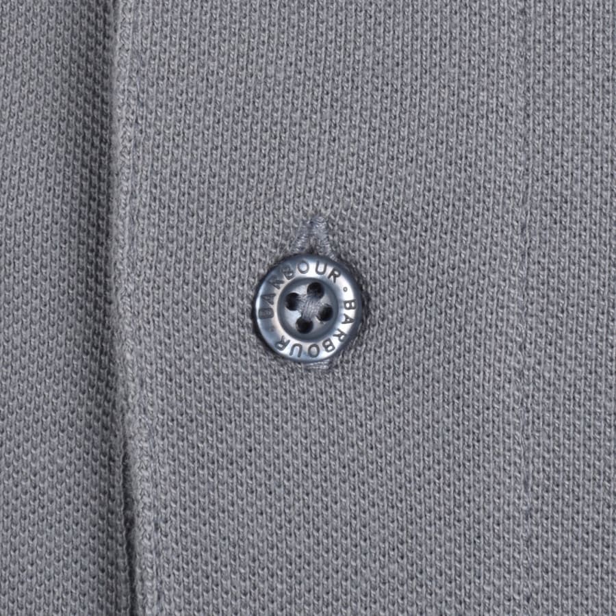 Image number 4 for Barbour Original Sports Polo T Shirt Blue