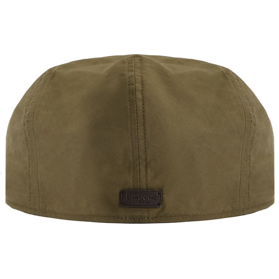Image number 3 for Barbour Transport Flat Cap Dusky Green