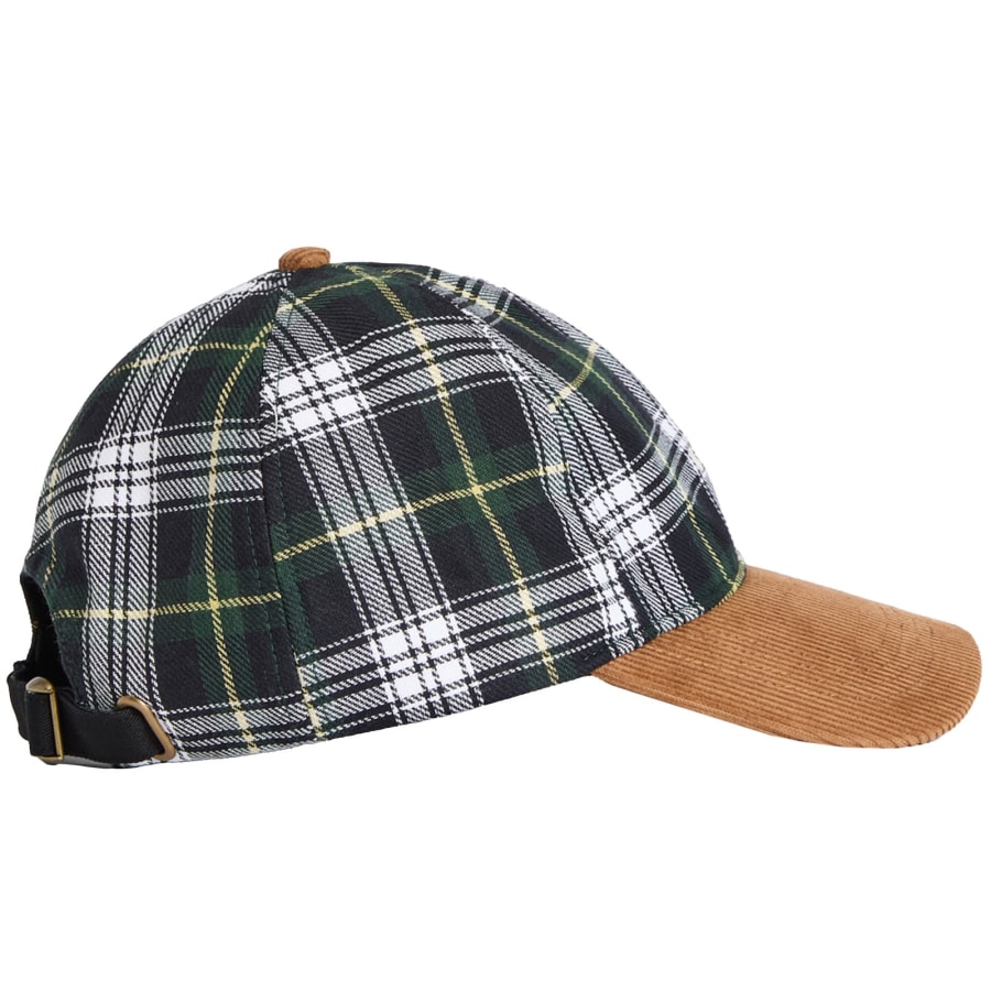 Image number 2 for Barbour Benson Baseball Cap Dress Gordon Navy