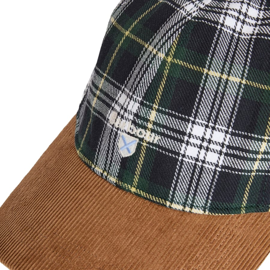 Image number 3 for Barbour Benson Baseball Cap Dress Gordon Navy