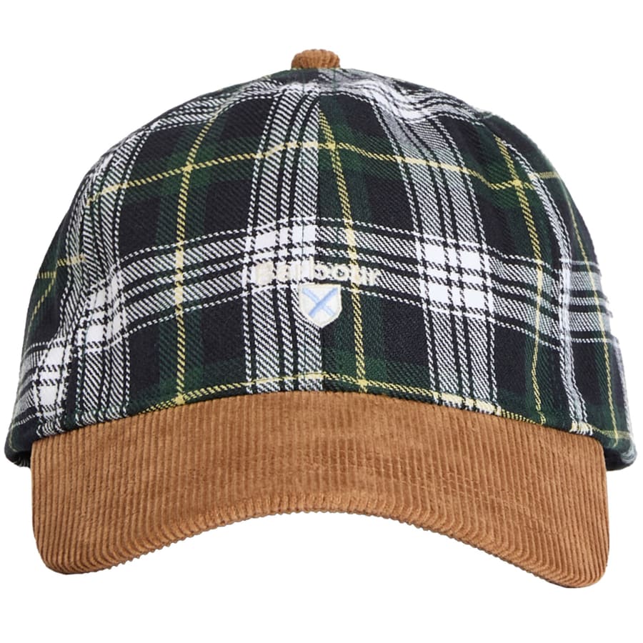 Image number 1 for Barbour Benson Baseball Cap Dress Gordon Navy