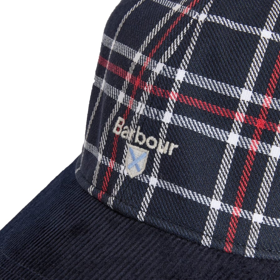 Image number 3 for Barbour Benson Baseball Cap Navy