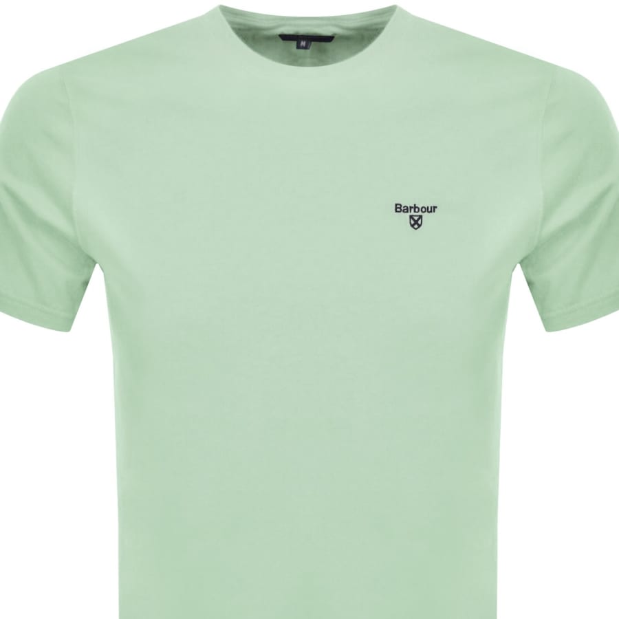 Image number 2 for Barbour Sports T Shirt Green