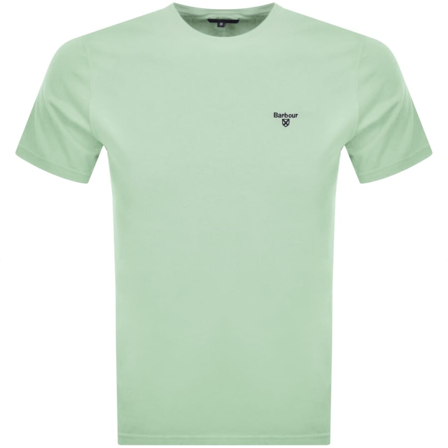 Image number 1 for Barbour Sports T Shirt Green
