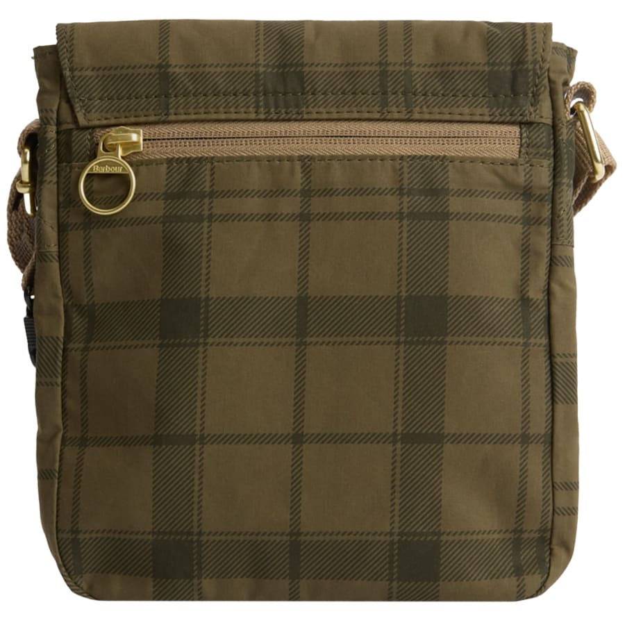 Image number 3 for Barbour Transport Crossbody Bag Green