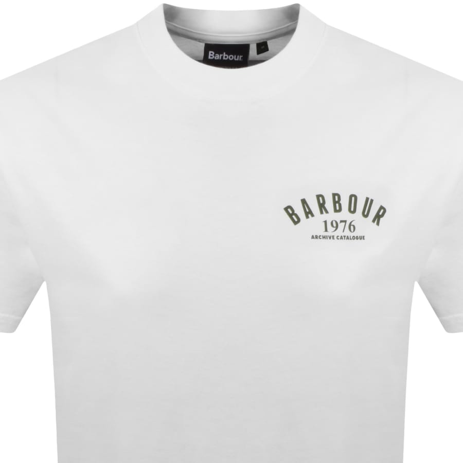Image number 3 for Barbour 1976 T Shirt White