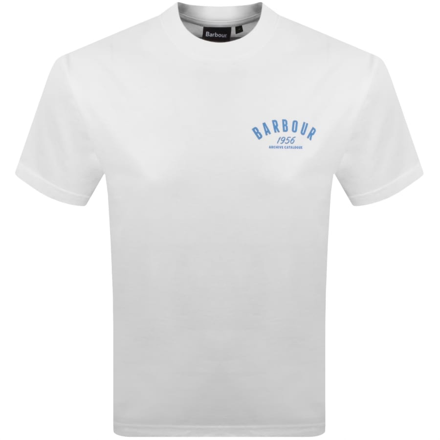 Image number 2 for Barbour 1956 T Shirt White