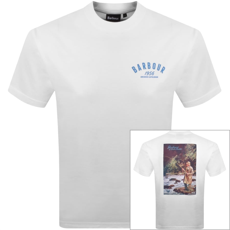 Image number 1 for Barbour 1956 T Shirt White