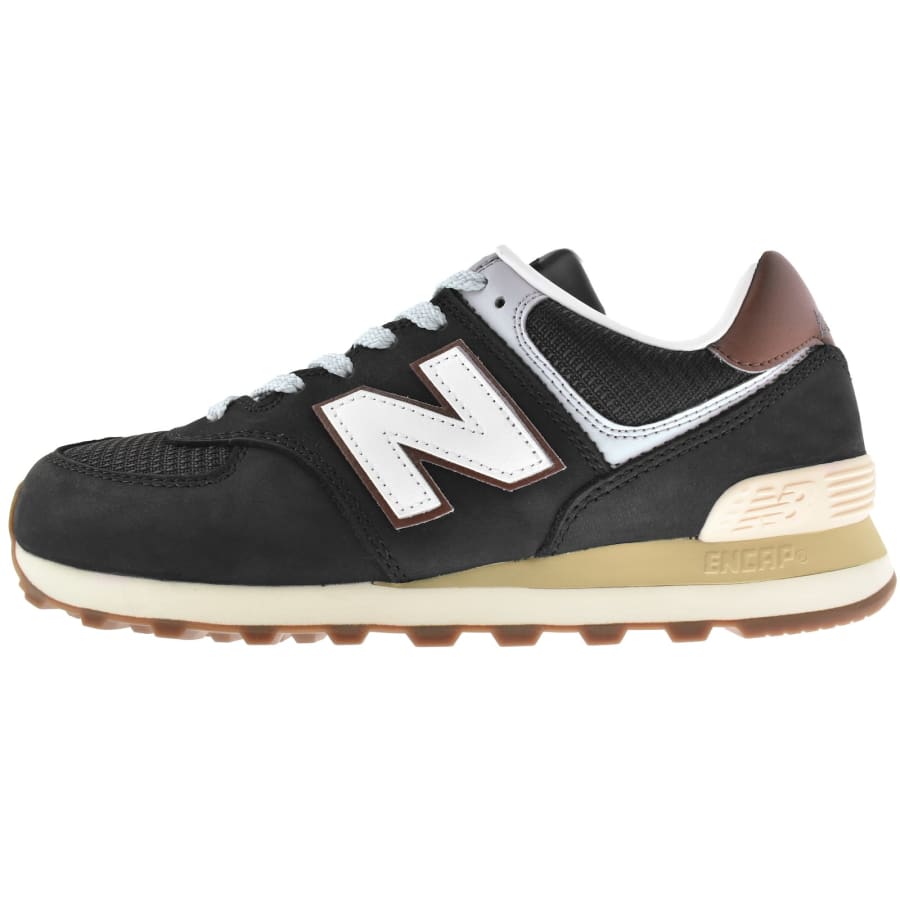 Image number 1 for New Balance 574 Trainers Black