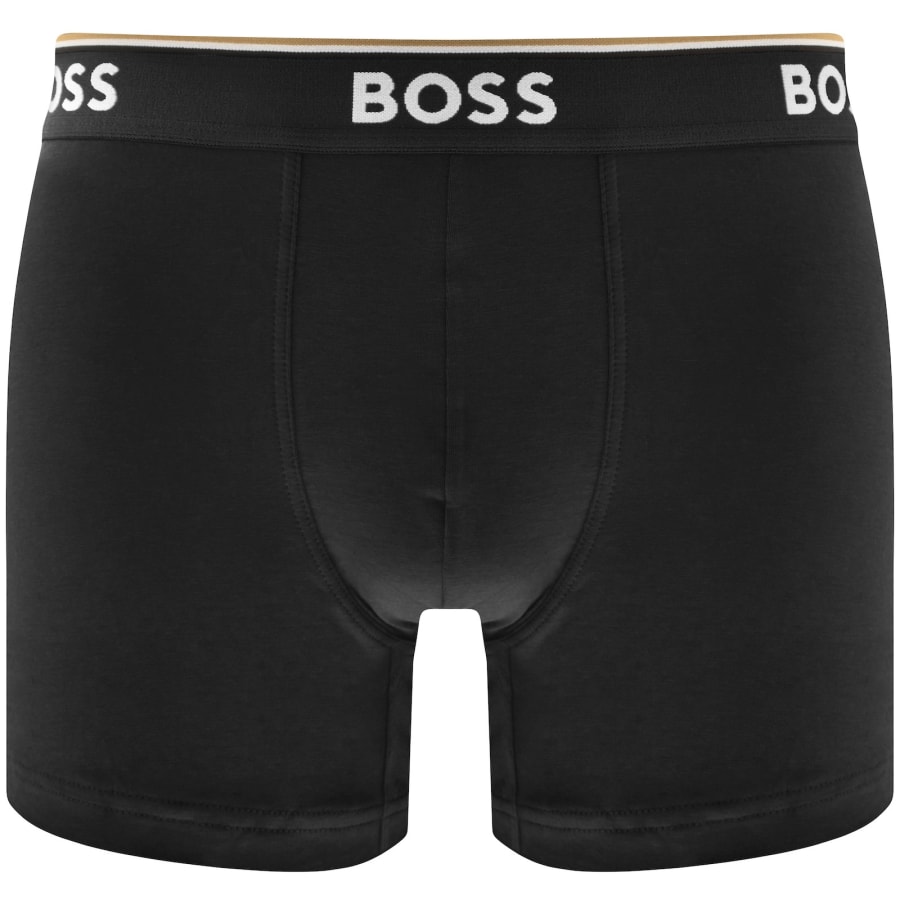 Image number 4 for BOSS Underwear 3 Pack Long Boxer Briefs