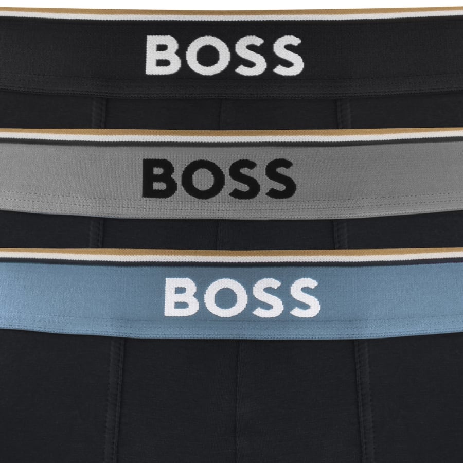 Image number 5 for BOSS Underwear 3 Pack Long Boxer Briefs
