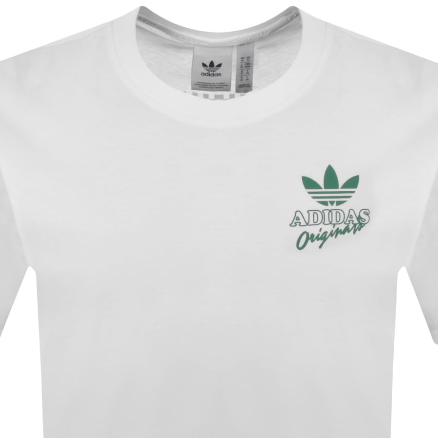 Image number 3 for adidas Originals Diner GFX T Shirt White