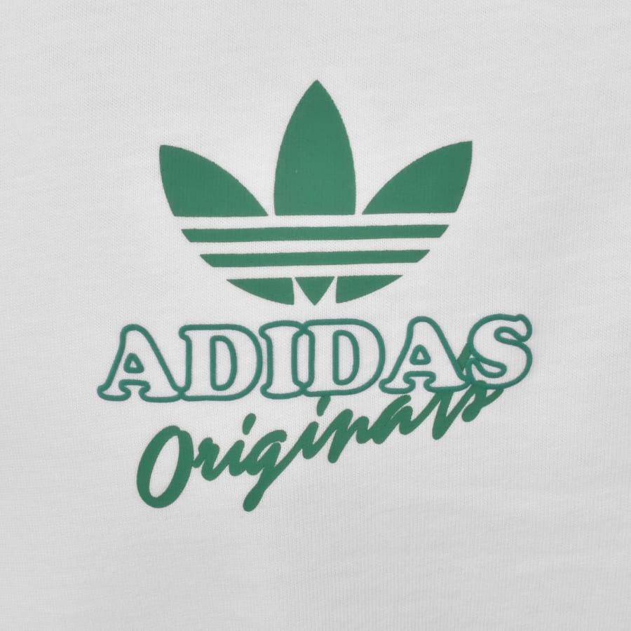 Image number 4 for adidas Originals Diner GFX T Shirt White