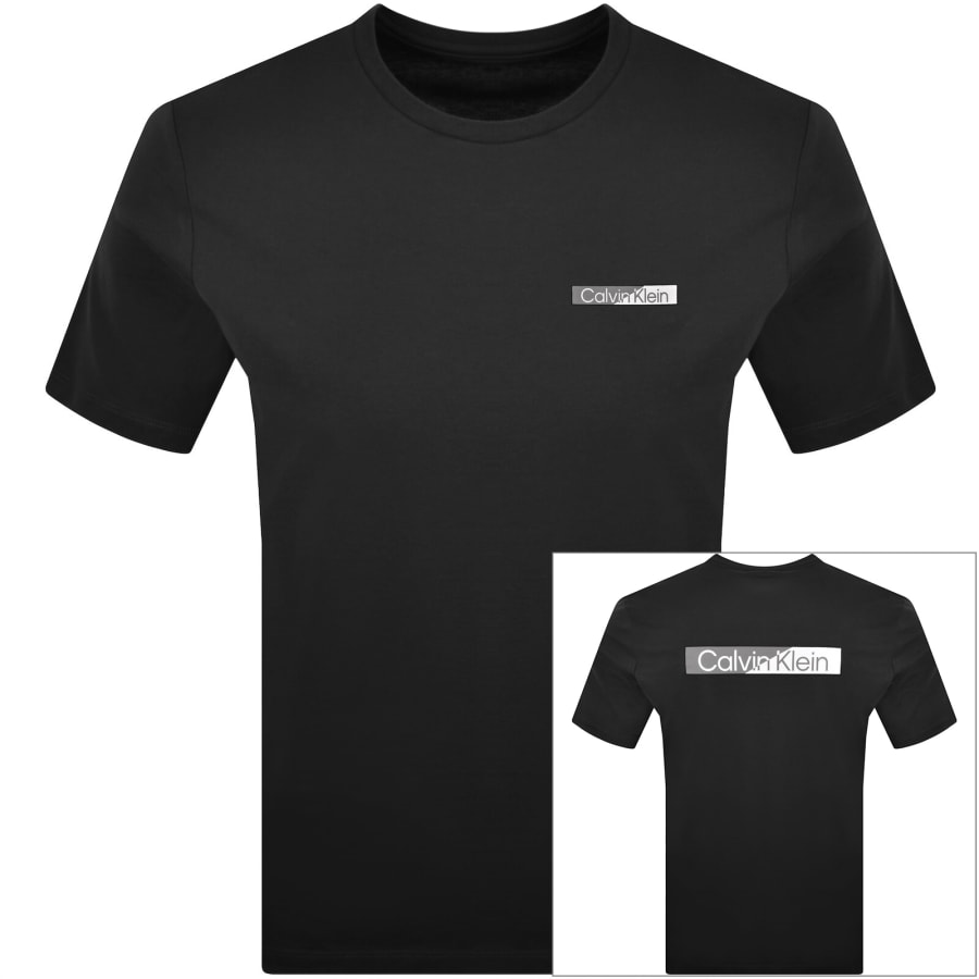 Image number 1 for Calvin Klein Graphic Logo T Shirt Black