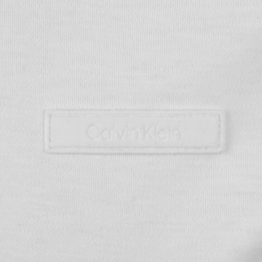 Image number 3 for Calvin Klein Supima Cotton Polo White
