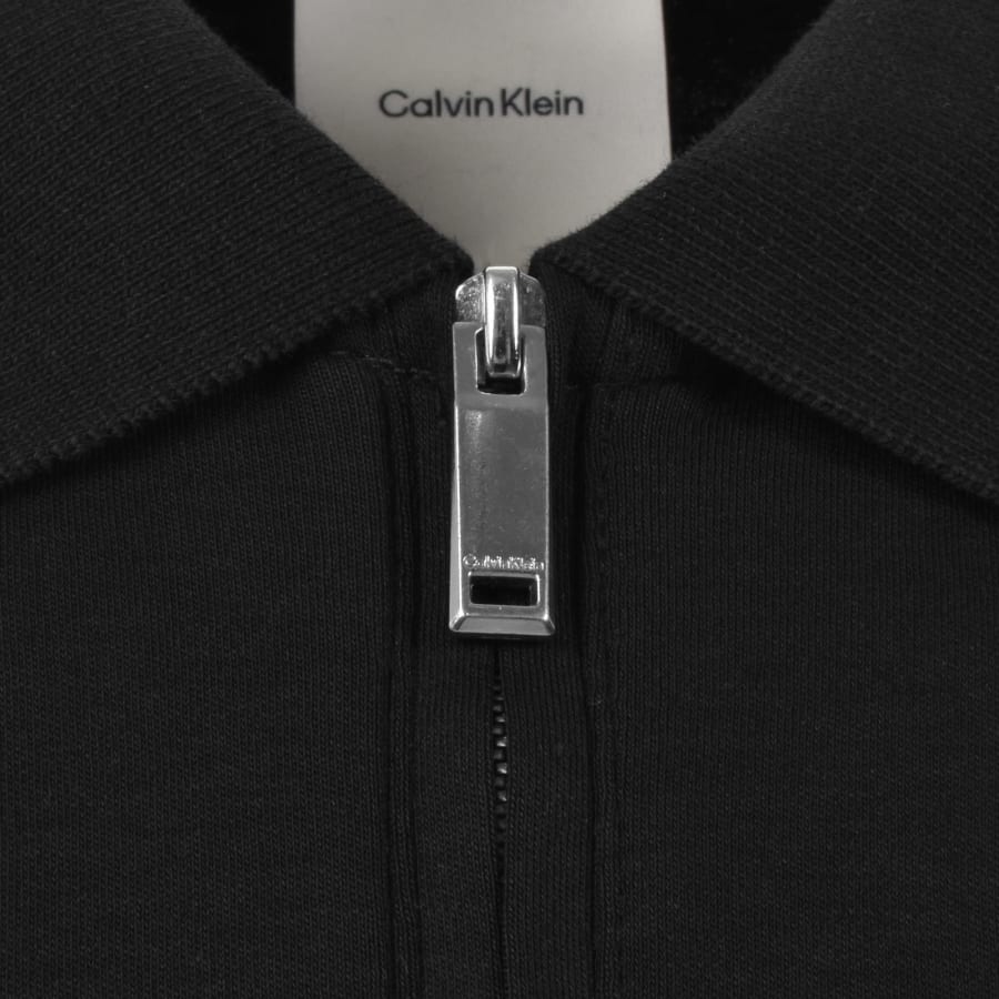 Image number 4 for Calvin Klein Supima Cotton Polo Black