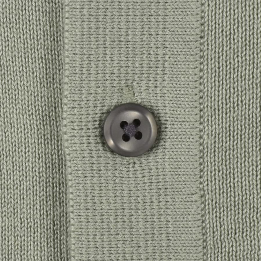 Image number 4 for Calvin Klein Supima Cotton Knitted Polo Green