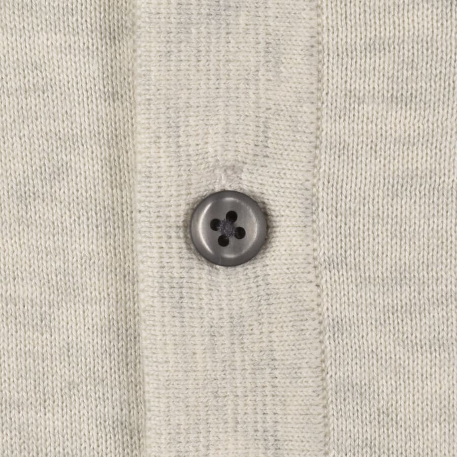 Image number 4 for Calvin Klein Supima Cotton Knitted Polo Beige
