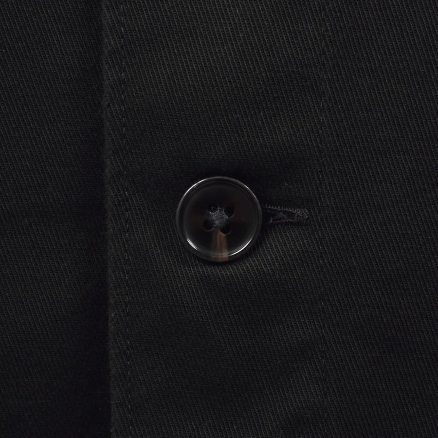 Image number 4 for Calvin Klein Twill Overshirt Black