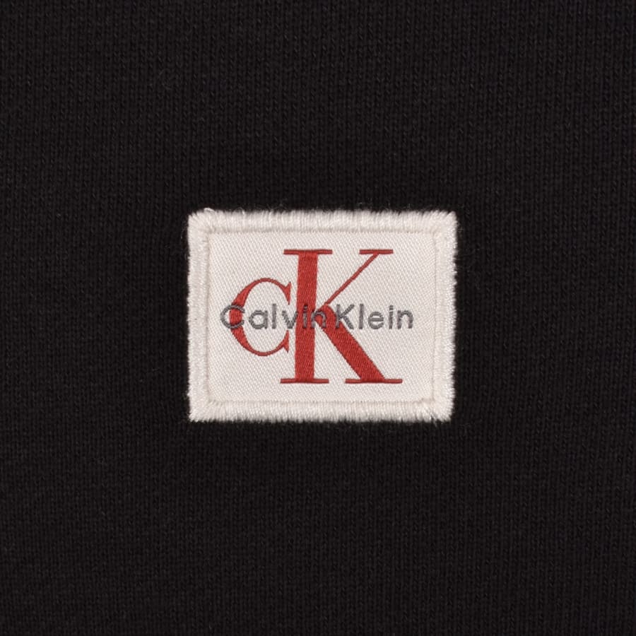 Image number 3 for Calvin Klein Jeans Badge Sweatshirt Black