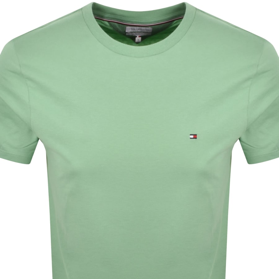Image number 2 for Tommy Hilfiger Essential Solid T Shirt Green